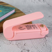 7675 Mini Sealing Machine Plastic Bag Sealer Portable Mini Super Seal Packing Plastic Bag Tool Sealing Machine Hand Held Heat (1pc) thumbnail 4