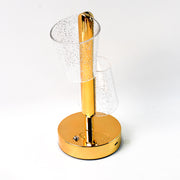 Modern Luxury Crystal Led Double Shade Table Lamp (1 Pc) thumbnail 1