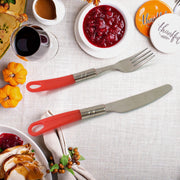 Luxury Cutlery Set For Dining Table Stainless Steel 26-piece Set With Stand (1 Set thumbnail 4
