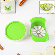 Apex Apple Cutter With Container  Unbreakable Abs Body  Stainless Steel Blades thumbnail 1
