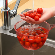 Multipurpose Kitchen Washing  Straining Bowl (1100 Ml  1 Pc) thumbnail 4