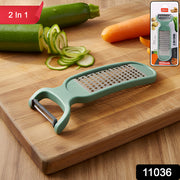 2 In 1 Multipurpose Vegetable Peeler And Grater Tool thumbnail 7