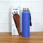 Classic Stainless Steel Water Bottle Blue Color (1000 Ml 1 Pc) thumbnail 6