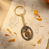 Metal Traditional Decorative Lord Krishna Keychain (1 Pc)