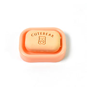 Cute Soap Shaped Erasers With Plastic Case (1 Pc  With Case) thumbnail 3