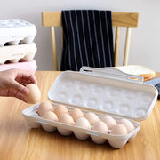 5727 18 Grid Egg Holder Storage Shock-proof Egg Container With Buckle Egg Carrier Egg Tray Egg Shelter Effective Full Seal Egg House Use For Fridge Camping Kitchen thumbnail 2