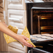 2770 Professional Cotton Oven Mitt Gloves thumbnail 5