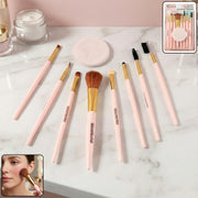 9-in-1 Professional Makeup Brush Set (1 Set) thumbnail 1