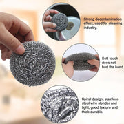 Stainless Steel Scrubber For Kitchen (1 Pc 25 Gm) thumbnail 5