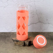 Glass Water Bottle With Protective Sleeve - (1 Pc  480 Ml) thumbnail 4