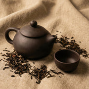 Premium Black Clay  Ceramic Tea Set With Teapot  4 Cups thumbnail 2