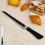 Premium 32 Cm Serrated Bread Knife With Ergonomic Handle thumbnail 6