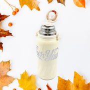 Stainless Steel Vacuum Insulated Water Bottle  Leak Proof Flask For Tea Coffee  Reusable Water Bottle With Hanging Strap  Bottle For Hot  Cold Drinks Wide Mouth Water Flask (900  1200 Ml) thumbnail 2