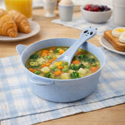 Wheat Straw Kids Soup Bowl With Matching Spoon (240ml 1 Set ) thumbnail 1