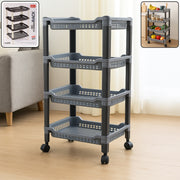 Apex 4-layer Big Multipurpose Plastic Storage Rack thumbnail 4