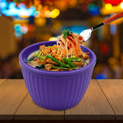 5720 Plastic Round Noodles Maggie Bowl Soup Bowls For Easy Perfect Breakfast Cereals Fruits Beverages Essentials Salad Pasta Snack Bowl Microwave Safe Dishwasher Safe (1 Pc) thumbnail 1