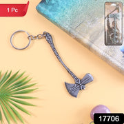 Premium Metal Axe Keychain (1 Pc) thumbnail 5