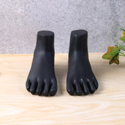 Premium Black Foot Mannequin Display Stand (1 Pair) thumbnail 3