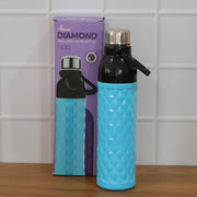 Plastic 1100 Ml Approx Diamond Texture Sports Water Bottle (1 Pc) thumbnail 6