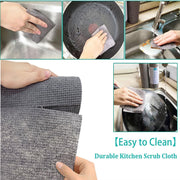8190 Durable Kitchen Scrub Cloth Microfiber Cleaning Cloth Roll Kitchen Wear-resistant Cloth 2022cm Multipurpose Cleaning Cloths For Kitchen (1pc) thumbnail 5