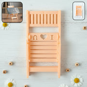 Mini Chair Shape Mobile Stand Holder (1 Pc  Peach Color) thumbnail 2