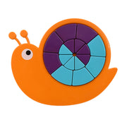 17991 Toys Snail Puzzle Kids Mini Travel Puzzle Games  Pre School Toys Develops Motor  Reasoning Skills Stem Educational Toy Birthday Gifts 3 - 6 Year Kids Brain Games For Kids Building Blocks For Kids (Mix Color) thumbnail 3