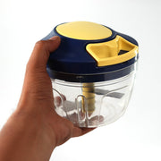 0089 Chopper With 4 Blades For Effortlessly Chopping Vegetables And Fruits For Your Kitchen (650ml) thumbnail 3