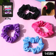 Soft Elastic Hair Scrunchies - (Set) thumbnail 7