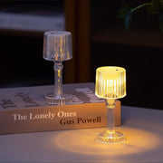 Big Acrylic Led Desk Lamps Table Lamp Portable Crystal (1 Pc  Big) thumbnail 3