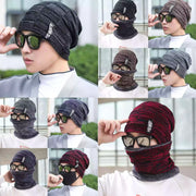 6066 Ultra Soft Unisex Woollen Beanie Cap Plus Muffler Scarf thumbnail 2