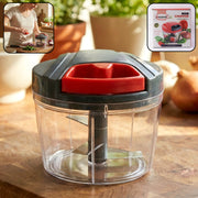 Compact Manual Hand-press Vegetable Chopper (1 Pc) thumbnail 1