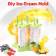 Plastic Ice Cream Molds With Lid (1 Set  6 Pc) thumbnail 2