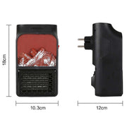 Portable Electric Fireplace Lamp Led Flame Heater (900w  1 Pc) thumbnail 8