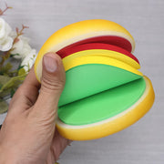 8073 Burger Shaped Notepad  Sticky Notes  Memo Pads Unique Mini Notes (Multicolor) thumbnail 3