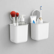 Wall Mounted Bathroom Storage Organizer Cup Set (2 Pc Set) thumbnail 1