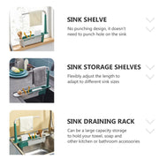 2370 Expandable Kitchen Drying Basket Rack For Kitchen Use (Moq-120) thumbnail 4