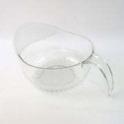 Supermom Multipurpose Transparent Plastic Bowl  Basket With Handle (1 Pc) thumbnail 1