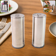 Stainless Steel Salt And Pepper Shaker Set (2 Pc) thumbnail 1
