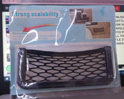Car Storage Organize Car String Bag Car Seat Side Storage Net Bag Mesh Pocket Organizer Stick-on For Purse Bag Phone thumbnail 3