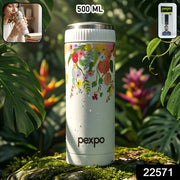 Pexpo Crypto Art Hot  Cold Vacuum Insulated Stainless Steel Water Bottle 500 Ml thumbnail 4