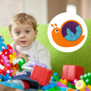 17991 Toys Snail Puzzle Kids Mini Travel Puzzle Games  Pre School Toys Develops Motor  Reasoning Skills Stem Educational Toy Birthday Gifts 3 - 6 Year Kids Brain Games For Kids Building Blocks For Kids (Mix Color) thumbnail 5