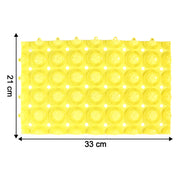 Multipurpose Anti-slip Bathroom Massage Mat With Suction Cups (33  21 Cm) thumbnail 4