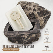 8744 Hide A Key Outside Rock Looks Like A Real Rock - Weatherproof Rock Key Perfect For Emergencies - Fake Rock Key Hider Outside Decorative (1 Pc) thumbnail 2