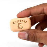 Cute Soap Shaped Erasers With Plastic Case (1 Pc  With Case) thumbnail 1