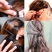 Medium Black Hair Bobby Pins (24 Pc) thumbnail 4