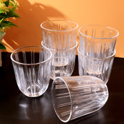 Premium Transparent Glass Tumbler Set (256ml  6 Pc) thumbnail 6