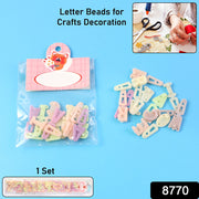 Alphabet Letter Beads Set For Craft Decoration (1 Set) thumbnail 6