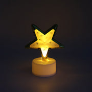 Decorative Star Shaped Flameless Led Candles (4 Pc) thumbnail 2