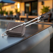 Apex Heavy Gauge Aluminium Grill Sandwich Toaster thumbnail 4