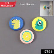 Cute Cartoon  Fruit Design Wall Door Stopper Bumper  (1 Pc Mix Design) thumbnail 7